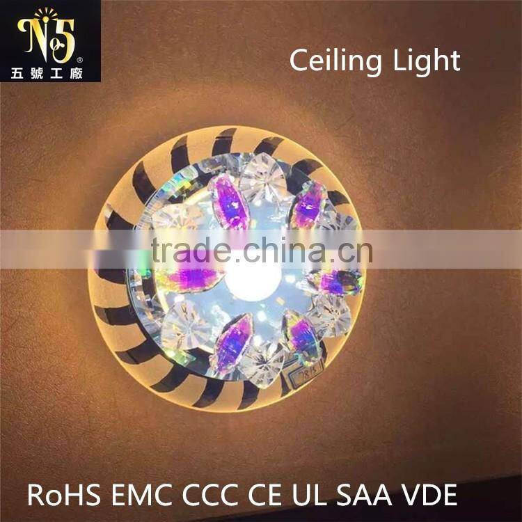 Modern Living Room LED Crystal Ceiling lights Aisle/Porch Ceiling lights