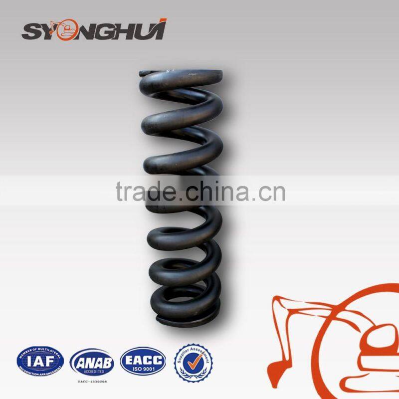 High quality spare part bulldozer & excavator adjustable spring/SK60 SK120 recoil spring