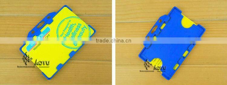 high quanlity plastic name card holder