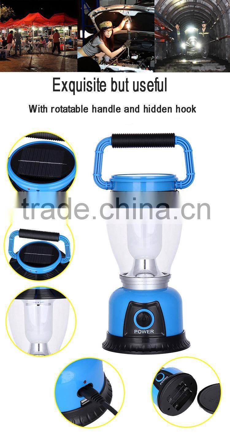 Effsun Hot Sales small Solar Rechargeable tent lamp camping light