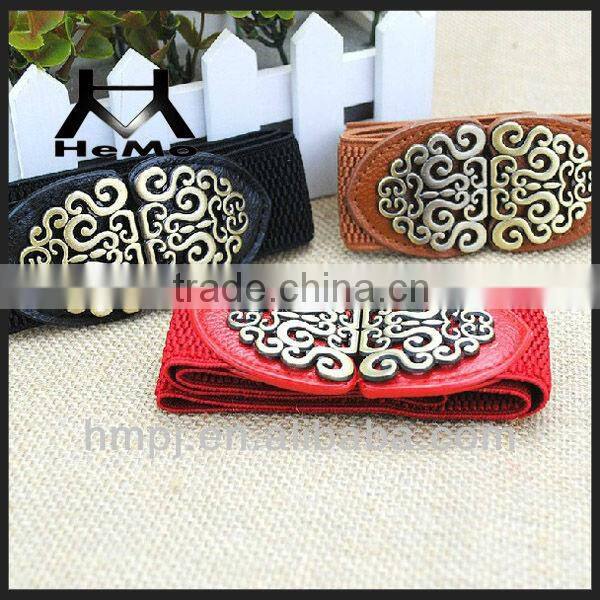 custom beautiful girl elastic belt wholesale