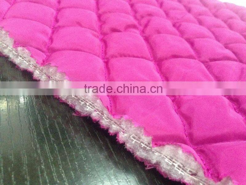 embossed embroidery quilting jacket fabric,embossed quilted fabric