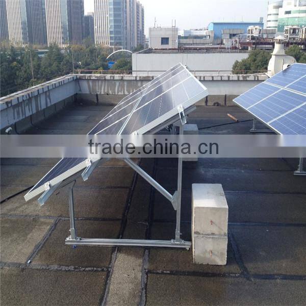 aluminium Flat Roof solar mounting brackets solar panel roof stand