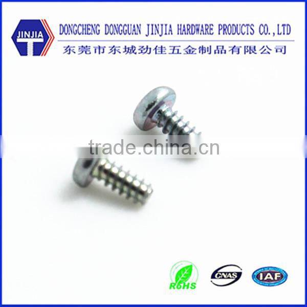 m1.7*4 tiny harden screws colored miniature hardened steel screw