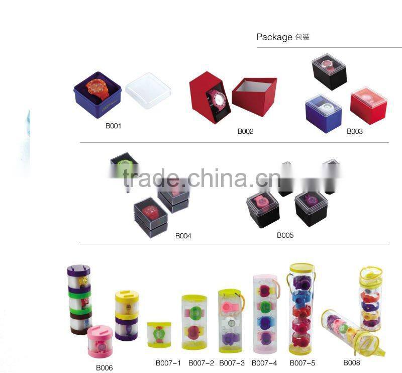 Good selling silicone slap Quartz Kids watch for girl