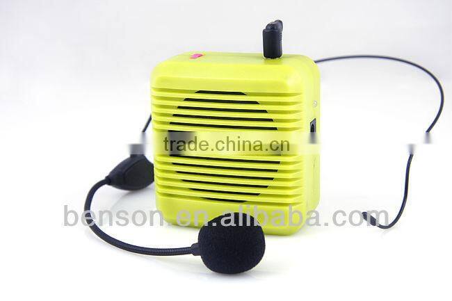waistband amplifier, microphone,audio amplifier, megaphone N77 Green