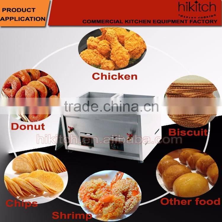 lpg tornado potato deep fryer stainless steel gas chicken fryer for restaurant