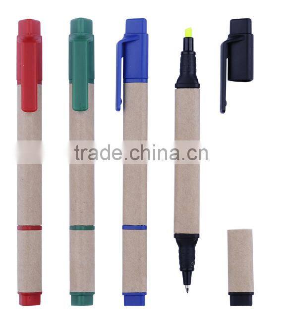 User-Friendly Recycle Paper Pen Eco Pen