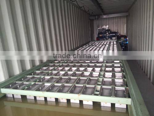 Energy-saving Container block ice machine for fishery and food preservation