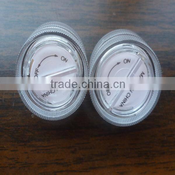 LED Battery waterproof stickable shower light Round Shape Waterproof micro led flashing candle Light