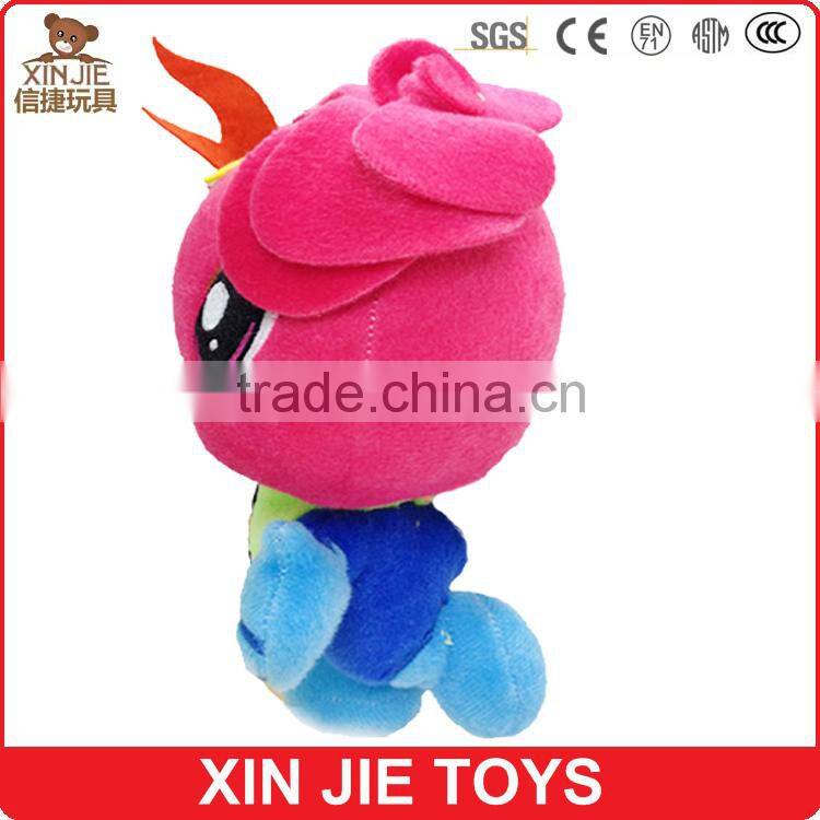 custom sports meeting plush torch mascot 10inch sports meeting soft mascot with torch nice design mascot doll for sports meeting