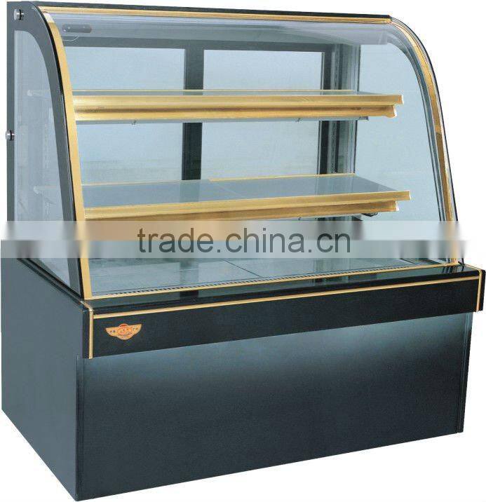 2014 hot sell Canton fair cake display chiller/cake showcase