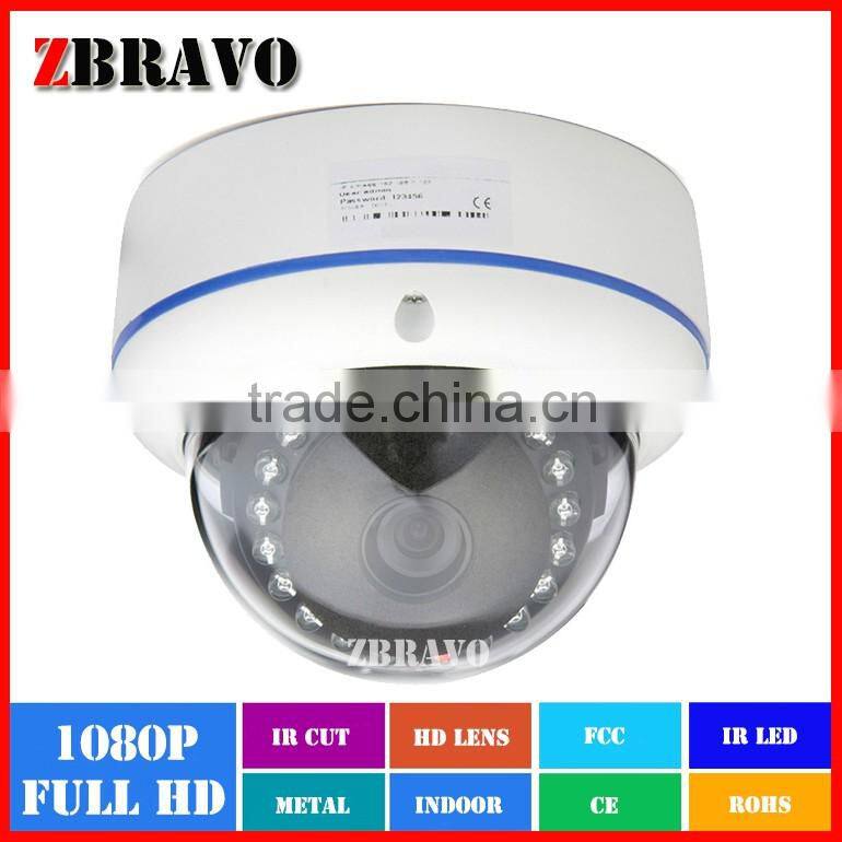 IR Indoor Sony CMOS HD TVI camera 1080P Mini Camera 2Megapixel Vandal proof HDTVI Cam 15pcs Leds