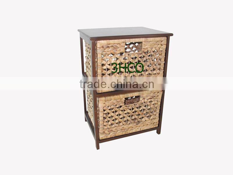 2015 New Product Water Hyacinth Basket for Home Decoration and Furniture