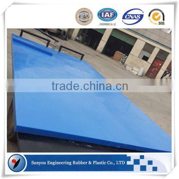 Plastic colored wear resistant black uhmw pe plate