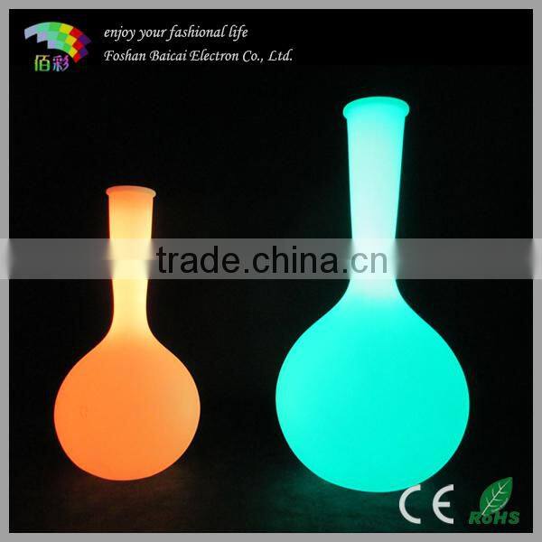 European classical LED decoration garden pot / Waterproof Outdoor LED flower pot/led illuminated flower vase