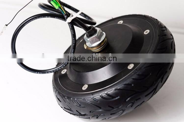 6 inch hub motor brushless gearless dc with drum brake