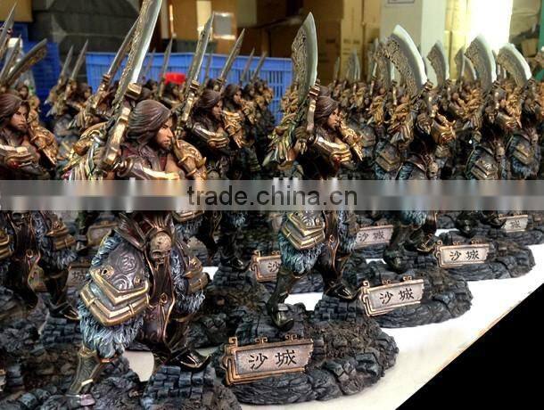 decorative 9 cm resin silver human skull