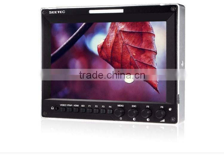 7" aluminum design IPS 1280x800 camera-top monitor HDMI SDI input and output high brightness photography equipment