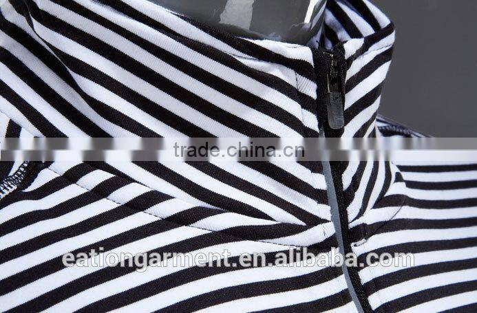 running wear custom tshirt stripe t-shirts OEM service t shirt musculation