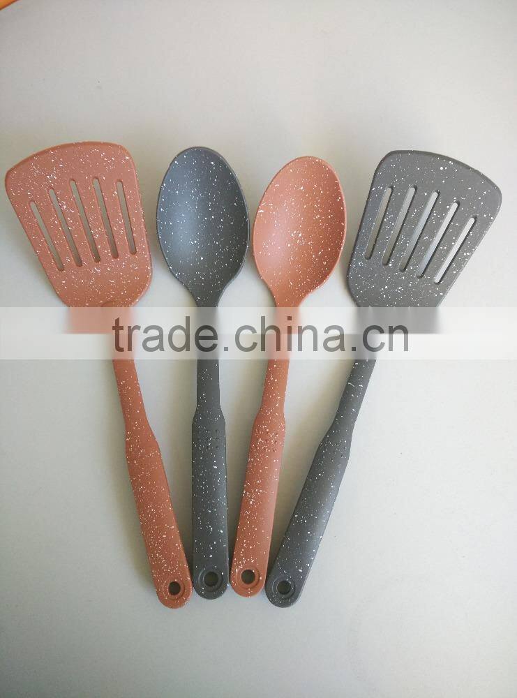 FDA,LFGB Approval Kitchen Equipment Nylon Utensil Manufacturer New style colorful kitchen tools nylon utensil set