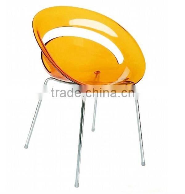 Clear acrylic desk chair