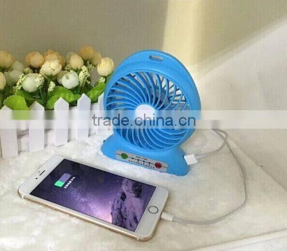 hot sale rechargeable battery operated fan mini desktop mist cooling fan