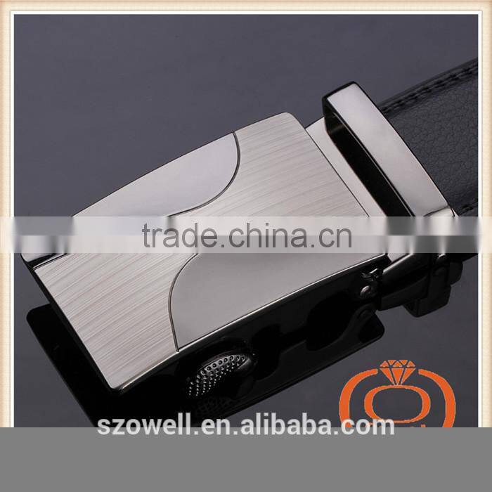 New style men's belt with real leather for top cow leather belts