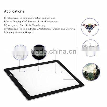 Tattoo Tracing Light Box and Dimmable Light for Drawing LED Copy Board