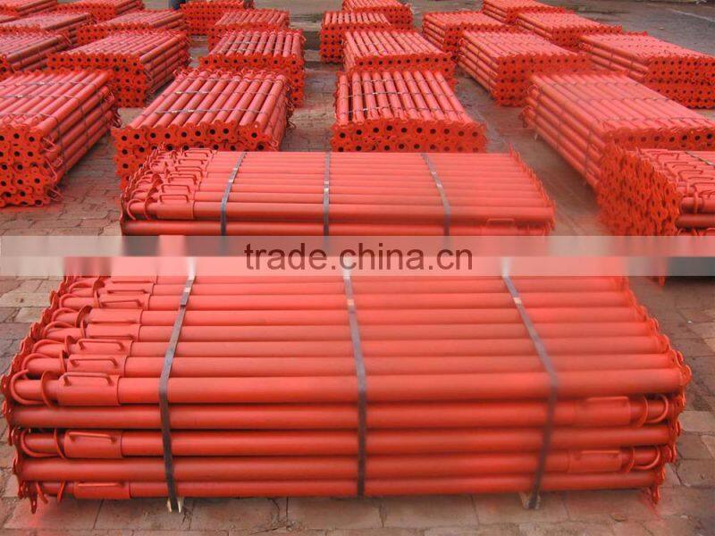 painted used in construction/scaffolding shoring post props jack and pull push scaffolding props