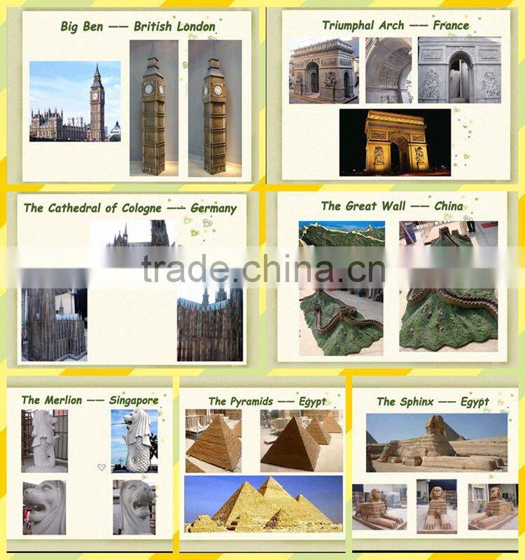 Amusement park robotic dinosaur model