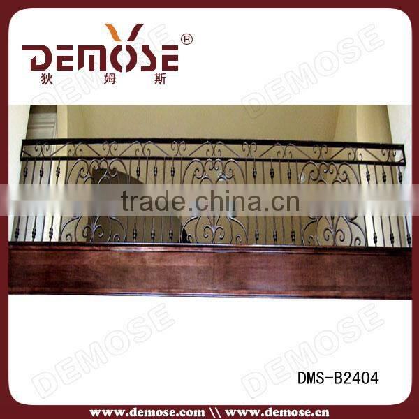 decorative home veranda iron railing/used wrought iron railing