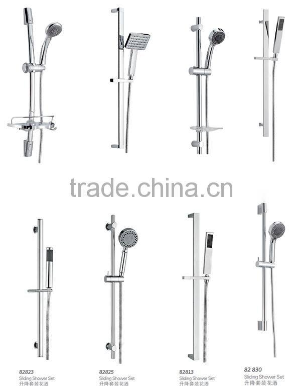 Contemporary Sliding Shower Set with Plastic Hand Shower 82816