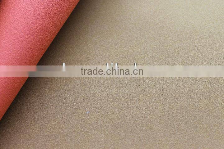 2013 Imitation Embossed Yanbuck PU Synthetic Leather For Shoes