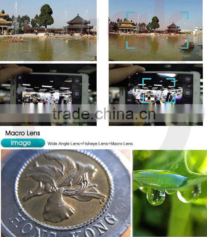 Wide Angle Macro Lens Photo Kit Set for iPhone5S iPhone5C 4 4S