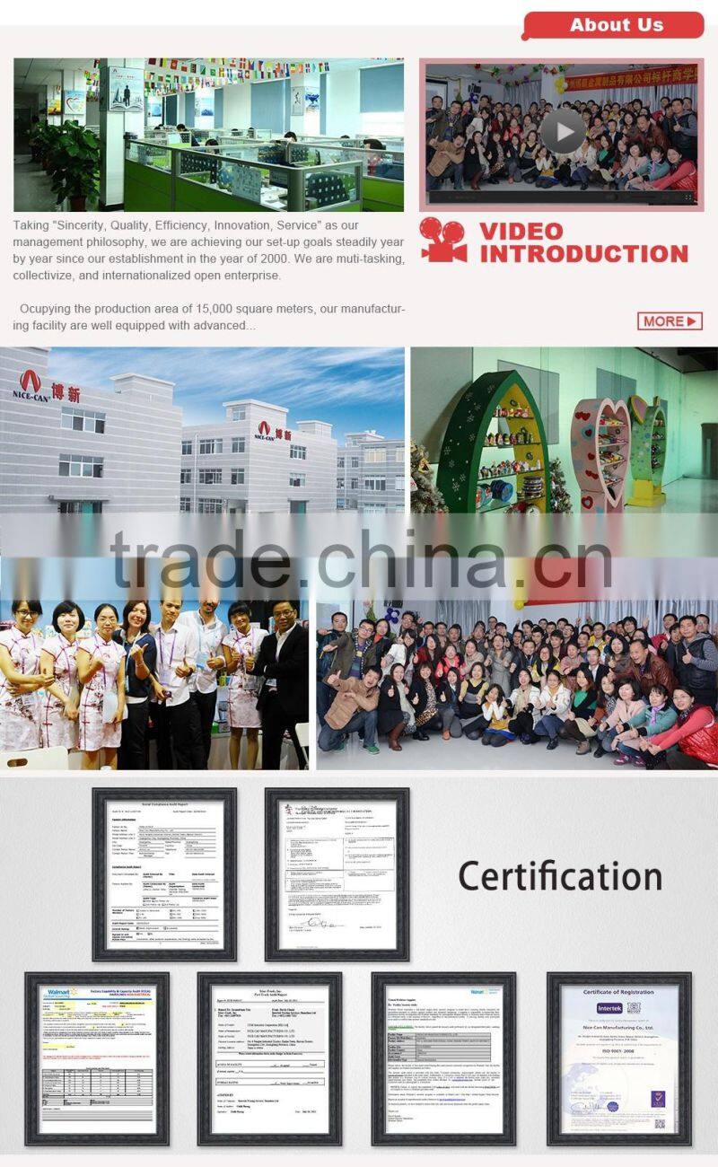 Square tin box for accessory storage& Beautiful Gift tin box