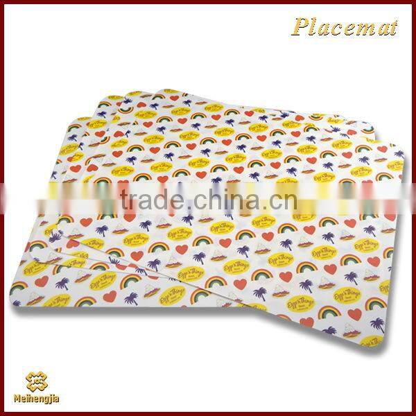 Top grade latest PP placemat with flowers