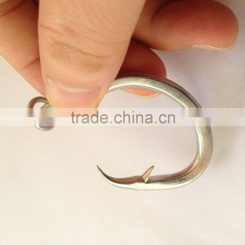 Stainless steel tuna hook series for longline