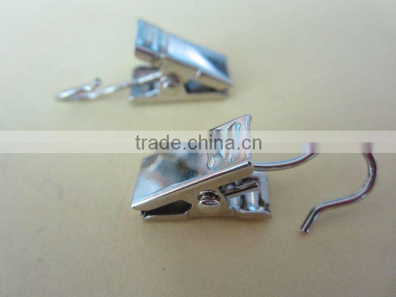 China factory supply metal curtain clip /small metal curtain clip