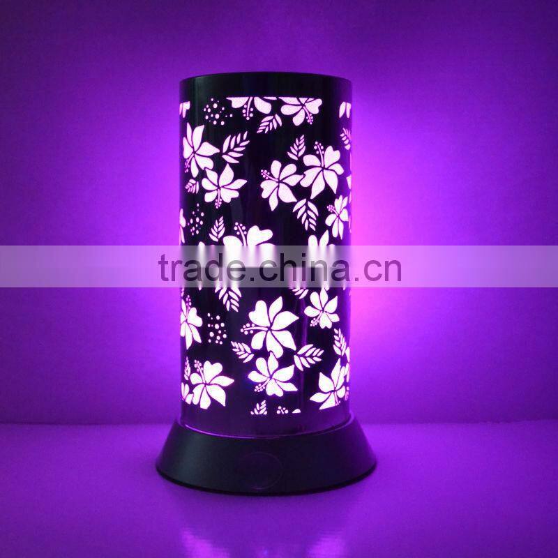 Battery Operated LED color changing touch light for decoration