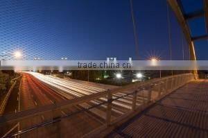 Anti-crossion bridge protecting fence mesh