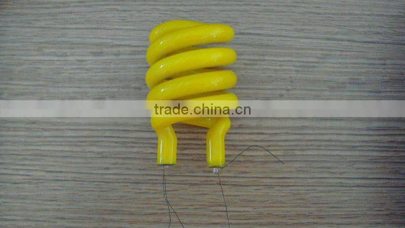 T3 half spiral CFL energy saving fluorescent powder complied with CE