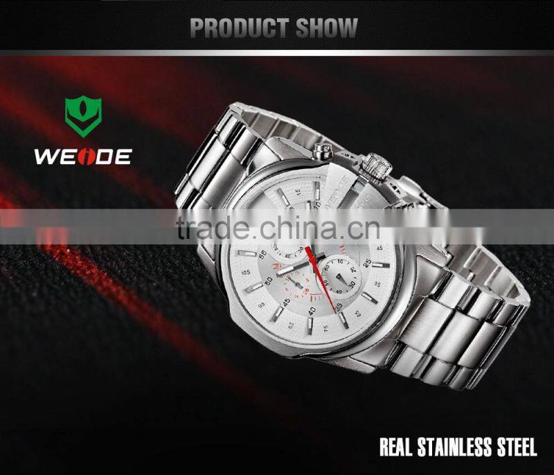 WEIDE High Quality Factory Sale Promotion Quartz Man Vogue Watch