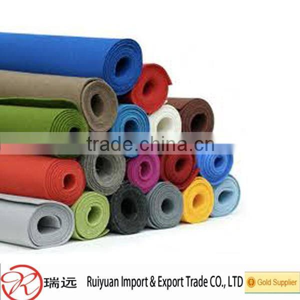 China wholesale factory price 100% wool felt fabric