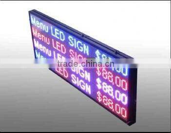 Indoor led message board,programme led running message signs