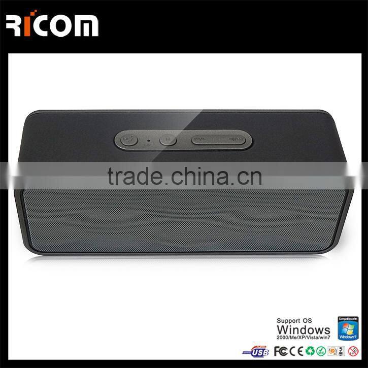 High Quality Leather waterproof wireless bluetooth speaker box-BSP-230--Shenzhen Ricom