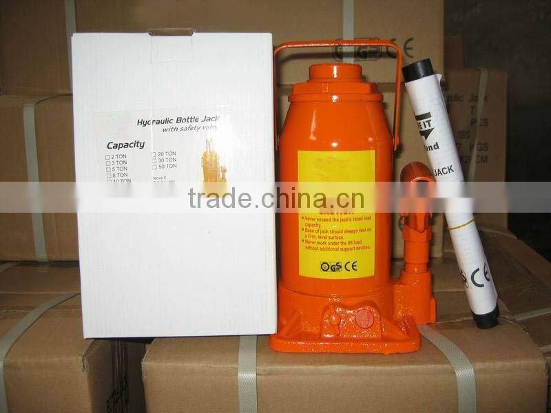 Hydraulic Bottle Jack to EN 1494:2000 with GS, WLL 16T