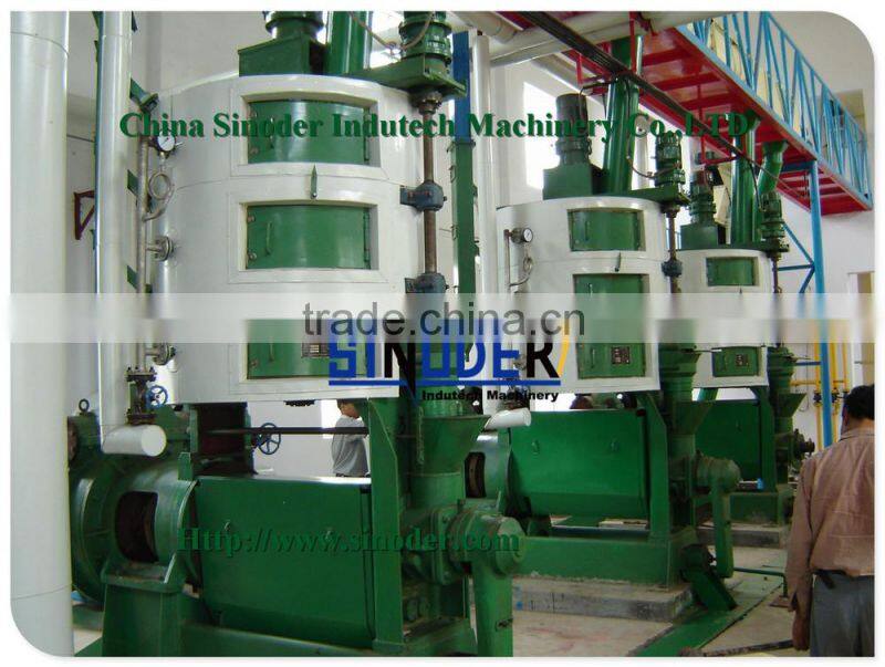 SINODER Edible Cooking Oil Refinery Plant sunflower oil processing machine edible oil refinery plant sesame