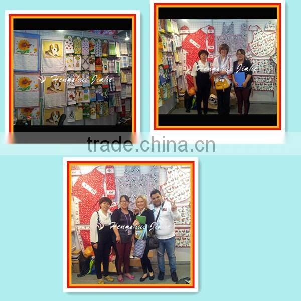 popular lovely cartoon printed thin cotton tea towel