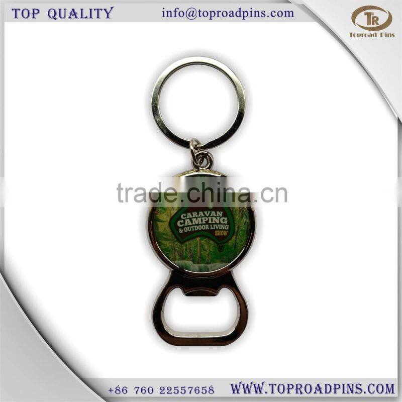 hot sale custom metal keychain with chain